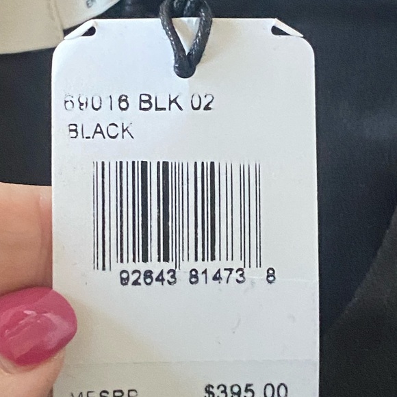 Coach black embellished SILK Ruffle Top - Picture 8 of 16